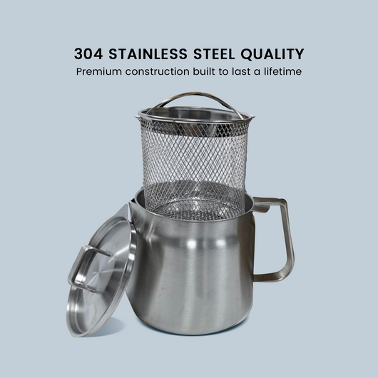Poby Stainless Steel Fryer