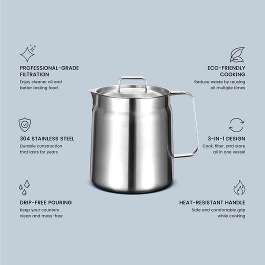 Poby Stainless Steel Fryer